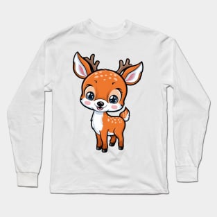 Baby Deer Cute Long Sleeve T-Shirt